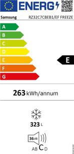 Samsung RZ32C7CBEB1 - Vriezer - Zwart Inox, Witgoed en Apparatuur, Vriezers en Diepvrieskisten, Verzenden, Zo goed als nieuw