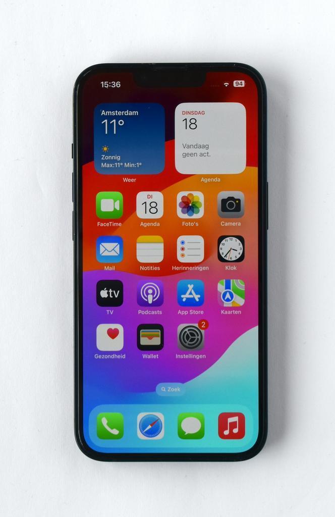 iPhone 14 256GB Zwart: batterijconditie 100%, garantie, Telecommunicatie, Mobiele telefoons | Apple iPhone, Zonder abonnement