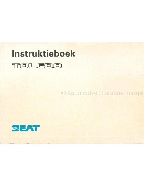 1991 SEAT TOLEDO INSTRUCTIEBOEKJE NEDERLANDS, Auto diversen, Handleidingen en Instructieboekjes