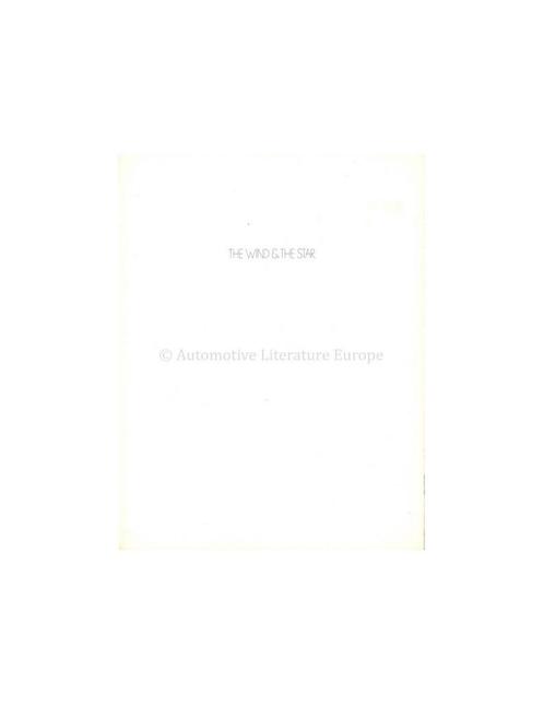 1973 MASERATI BORA / MERAK BROCHURE ENGELS (VS), Boeken, Auto's | Folders en Tijdschriften