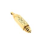 Gouden Mezouza hanger (Mezoeza, gouden hanger, 585), Sieraden, Tassen en Uiterlijk, Ophalen of Verzenden, Gebruikt, Goud, Overige merken