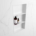MONDIAZ EASY Nis 59,5x29,5cm in solid surface kleur Talc |, Doe-het-zelf en Verbouw, Sanitair, Ophalen of Verzenden, Nieuw