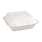 composteerbare bagasse voedseldozen | 200 stuks | 7,8(h)..., Verzenden, Nieuw in verpakking