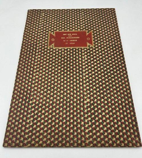 Ernst Aus´m Weerth, Toni Avenarius - Der Mosaikboden in St., Antiek en Kunst, Antiek | Boeken en Bijbels