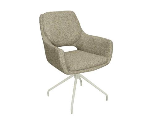 Eetkamerstoel Aarhus poot Atlas draaibaar beige - be amazing, Huis en Inrichting, Stoelen, Nieuw, Ophalen of Verzenden