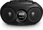 Philips AZ215B - Radio/CD-speler - Zwart, Verzenden, Nieuw