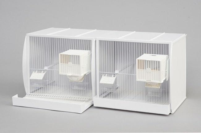 Dubbele kunststof broedkooi - Kunststof broedkooien, Dieren en Toebehoren, Vogels | Hokken en Kooien, Nieuw, Verzenden