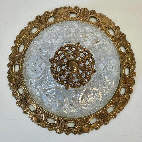 Plafondlamp - Kristal - Plafonnière, Antiek en Kunst, Curiosa en Brocante