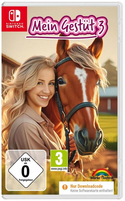 My Life Riding Stables 3-Code in a Box Duits (NSW) NIEUW, Spelcomputers en Games, Games | Nintendo Switch, Nieuw, Ophalen of Verzenden