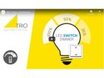 REALITY CAMILLUS - Plafondlamp - Zwart mat - incl. 1x SMD, Verzenden, Nieuw