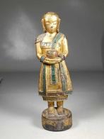 Moine de Bouddha - sculptuur - Myanmar/Birma