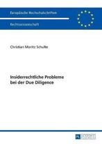 9783631658574 Insiderrechtliche Probleme Bei Der Due Dili..., Boeken, Nieuw, Christian Moritz Schulte, Verzenden