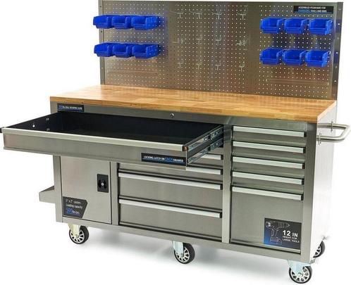 Werkbank PRO Kraft-Muller luxe uitvoering, Doe-het-zelf en Verbouw, Werkbanken, Nieuw, 170 cm of meer