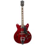 (B-Stock) Guild Starfire V Transparent Cherry Red semi-hollo, Muziek en Instrumenten, Snaarinstrumenten | Gitaren | Akoestisch