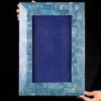Grote blauwe koraalmozaïek fotolijst Koraal - Cornice, Nieuw