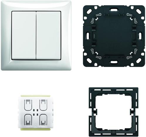 ABB Busch-Jaeger BT Switch Set Balance Alpin White -, Doe-het-zelf en Verbouw, Alarmsystemen, Overige typen, Nieuw, Verzenden