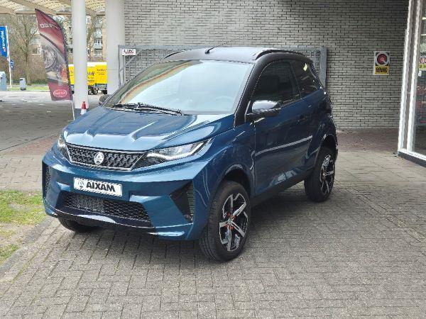 Aixam Crossover Premium in prachtig mallard blue metallic, Diversen, Brommobielen en Scootmobielen, Zo goed als nieuw