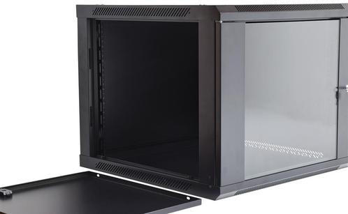 Adastra 19 Equipment Rack Met Glasdeur 9U 450 X 370 X 500mm, Muziek en Instrumenten, Behuizingen en Koffers, Nieuw, Verzenden