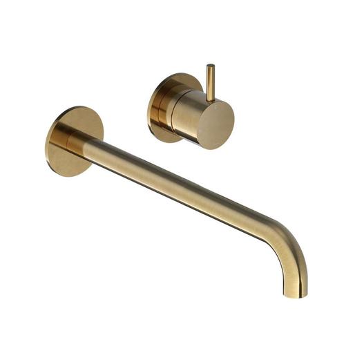 Inbouw Wastafelkraan Hotbath Cobber 25cm Gebogen Uitloop, Doe-het-zelf en Verbouw, Sanitair, Kraan, Nieuw, Chroom, Ophalen of Verzenden