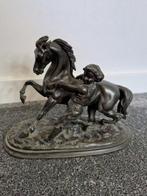 Jongen met paard - Anders - Beeld, Jongeman met paard - 1,1, Antiek en Kunst