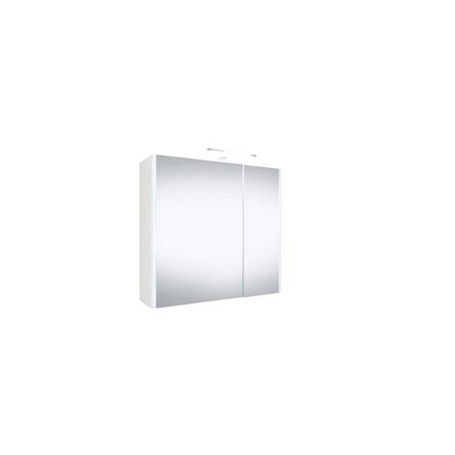 Best-Design Happy MDF Spiegelkast + Verlichting 60x60cm, Doe-het-zelf en Verbouw, Sanitair, Bad, Nieuw, Ophalen of Verzenden