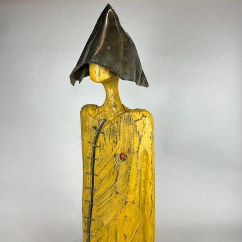 Karol Dusza (XX-XXI) - The Pierrott 80cm, Antiek en Kunst, Kunst | Schilderijen | Modern