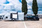 NIEUW AST-2 Gesloten polyester aanhangwagen autotransporter, Auto diversen, Aanhangers en Bagagewagens, Nieuw