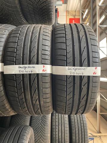 215-40-17 Bridgestone Zomerbanden 7mm Incl Montage 215 40 17 beschikbaar voor biedingen