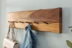 Kapstok Mammut 80cm Massief Sheesham Hout - 40956, Ophalen of Verzenden, Nieuw