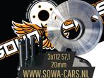 Spacers 20mm Smart Fortwo 3x112 57.1 4x100 60.1 adapters, Auto diversen, Tuning en Styling, Ophalen of Verzenden