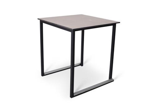 Terrastafel vierkant stapelbaar | 70x70cm | Times Square, Tuin en Terras, Tuintafels, Kunststof, Vierkant, Ophalen of Verzenden