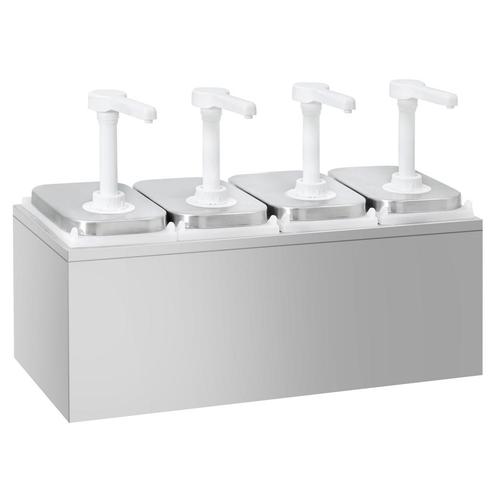 GGM Gastro | Sausdispenser - 4x 2 liter - incl. | SSH42, Zakelijke goederen, Horeca | Keukenapparatuur, Nieuw in verpakking, Overige typen