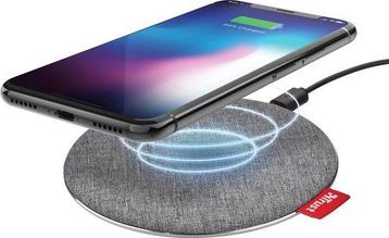 Trust Mobile Fyber - Draadloze Lader 10W - Grijs beschikbaar voor biedingen