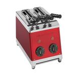 Milan Toast Rood Tosti Apparaat | 2 sneden