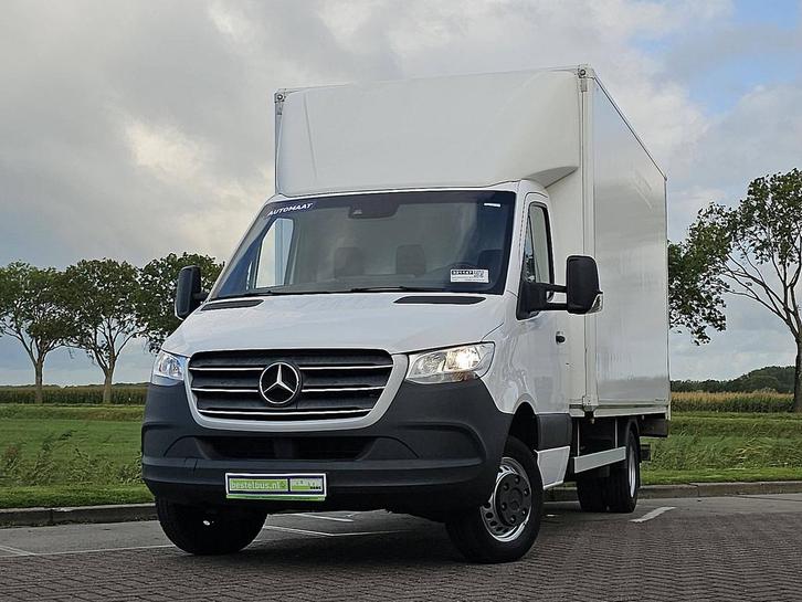 Zakelijke Lease |  Mercedes-Benz Sprinter 516, Auto's, Bestelauto's, Lease, Automaat, Financial lease, Wit, Diesel, Euro 6, Gebruikt