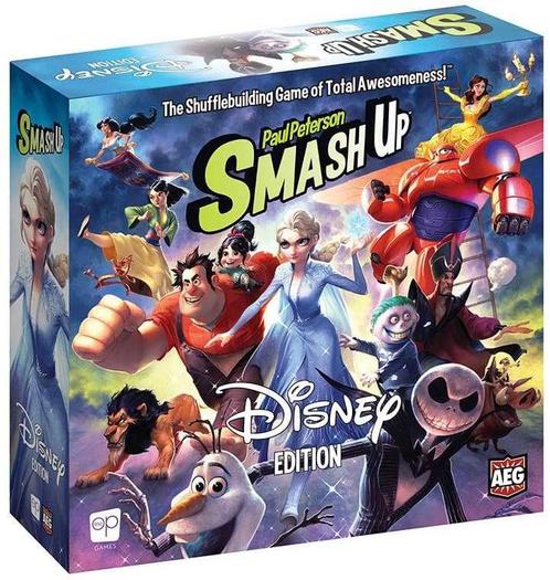 Smash Up - Disney | USAopoly - Kaartspellen, Hobby en Vrije tijd, Gezelschapsspellen | Kaartspellen, Nieuw, Verzenden