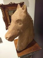Giorgio Fraino - Buste, Scultura testa cavallo - 32 cm -, Nieuw