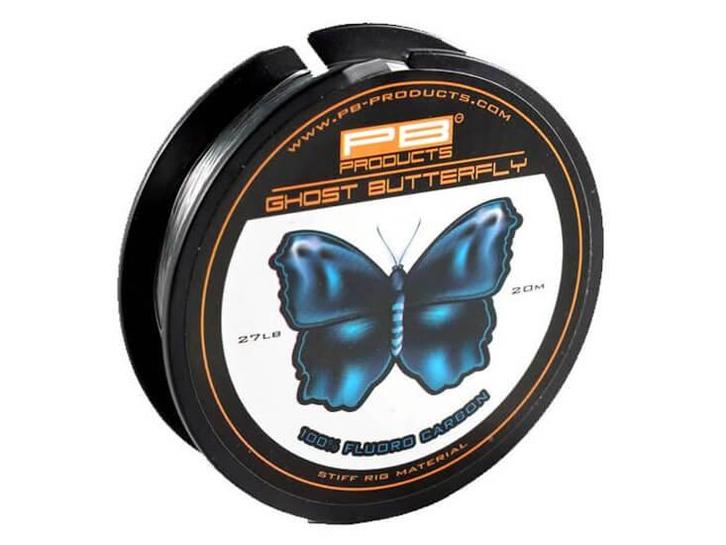Ghost Butterfly 100% Fluorocarbon 20 m. PB Products, Watersport en Boten, Hengelsport | Karpervissen, Overige typen, Nieuw, Verzenden