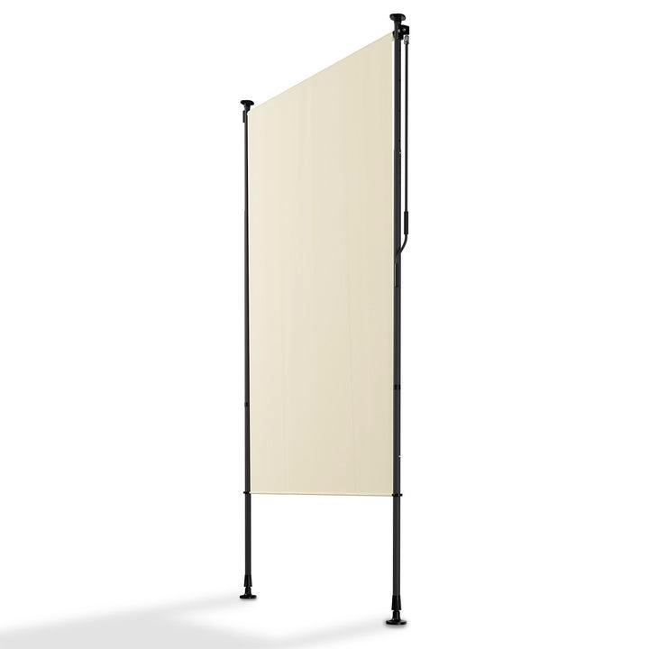 2dekans | Juskys Verticaal Balkonscherm 120x310 cm - Beige –, Tuin en Terras, Zonneschermen, Zo goed als nieuw, Ophalen of Verzenden