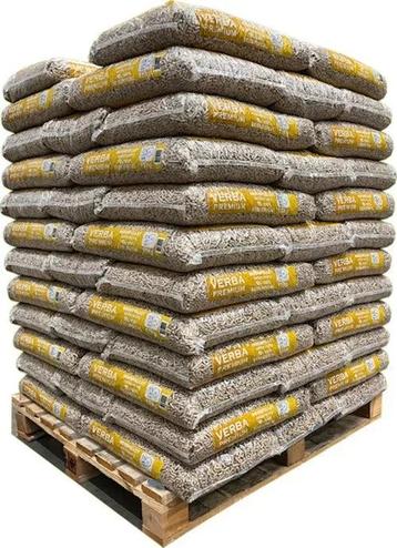 AFHALEN - Verba Premium houtpellets - 70 zakken - 1050 kg beschikbaar voor biedingen
