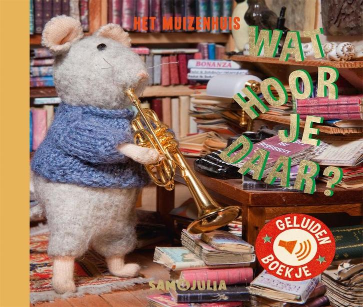 Boek: Het muizenhuis - Wat hoor je daar? - (als nieuw), Boeken, Overige Boeken, Zo goed als nieuw, Verzenden