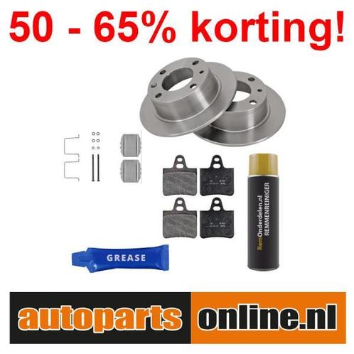 Remschijven + Remblokken Citroen Bx achterzijde, Auto-onderdelen, Besturing, Nieuw, Verzenden