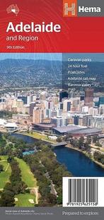 Stadsplattegrond Wegenkaart Adelaide en omgeving - Hema Maps, Nieuw, Verzenden
