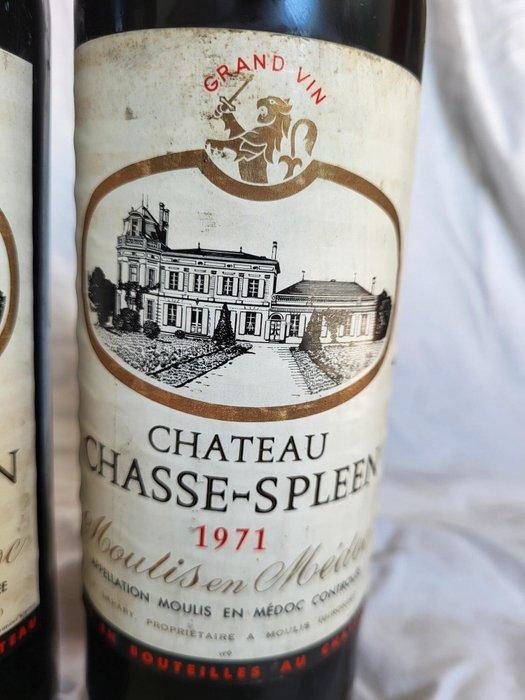 1971 Chateau Chasse-Spleen - Moulis en Medoc Cru Bourgeois, Verzamelen, Wijnen