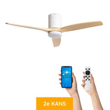 Plafondventilator met verlichting - Geruisloos! beschikbaar voor biedingen