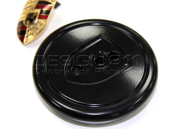 91136103289 Porsche Wieldop voor fuchs wielen metaal zwart, Auto-onderdelen, Banden en Velgen, Verzenden