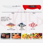 Eikaso Solingen Slagersmessenset – 2-delig – Rood Handva, Ophalen of Verzenden, Nieuw, Overige materialen, Bestekset