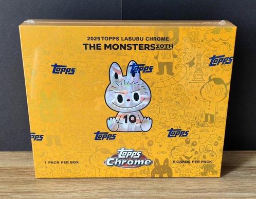 ≥ Topps Chrome Labubu - The Monsters 10th - 1 Sealed box