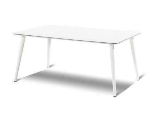Hartman Sophie studio hpl tuintafel 170 x 100 wit, Tuin en Terras, Tuinsets en Loungesets, Tuinset, Eettafel, Nieuw, Kunststof