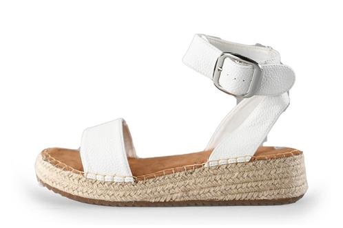 Sub55 Sandalen in maat 39 Wit | 10% extra korting, Kleding | Dames, Schoenen, Wit, Zo goed als nieuw, Sandalen of Muiltjes, Verzenden
